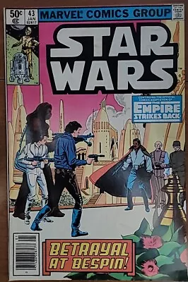 Buy Star Wars #43 • Archie Goodwin •  Marvel • 1981 • 1st Lando, 2nd Boba • Good Con • 32.13£