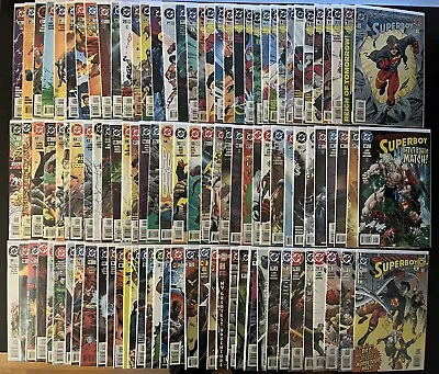 Buy DC Comics Superboy 1994 0 1 -78 Ravers 1-9 Annual 1-4 VF-NM Run No 9 King Shark • 177.88£