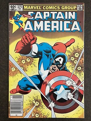 Buy Captain America #275 1st Baron Zemo Helmut Newsstand 1982 Zeck Thunderbolts Mcu • 17.78£