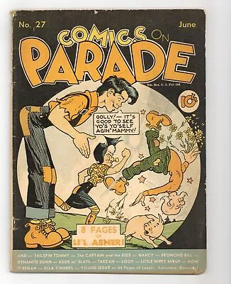 Buy Comics On Parade #27 GD 2.0 1940 • 92.11£