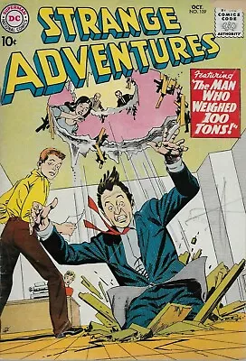 Buy DC (1959) STRANGE ADVENTURES #109 -  The Man Who Weighed 100 Tons  - 4.0 VG • 35.58£