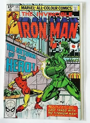 Buy Invincible Iron Man  #135  June 1980 High Grade 9.8  • 9.95£