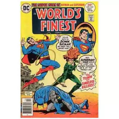 Buy World's Finest Comics #242 In Very Fine + Condition. DC Comics [n% • 7.56£