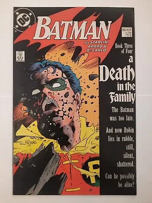 Buy Batman #428 DC Comics 1988 Death Of Jason Todd / Robin  • 45£