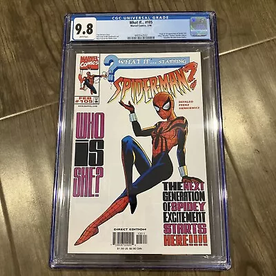Buy What If #105 CGC 9.8 1st Appearance Of Spider-Girl May “mayday” Parker • 359.78£