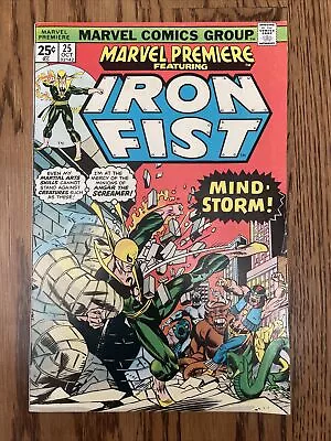Buy Marvel Premiere #25 (Marvel 1975) Ft. Iron Fist, 1st John Byrne Key! FN+ • 8.69£
