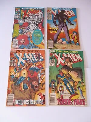 Buy Lot X 4 Marvel Comics The Uncanny X-Men #296,297,298,299 (1993) • 15.99£