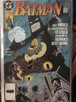Buy BATMAN 458. DC COMICS 1991. 1st APP HAROLD - BATMAN'S MECHANIC EXC CDN • 4£