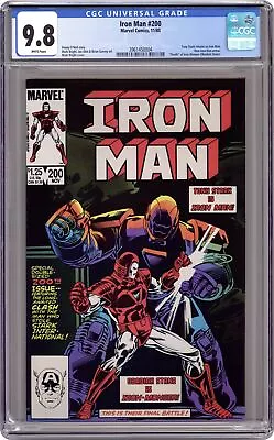 Buy Iron Man #200 CGC 9.8 1985 3961450004 • 180.71£