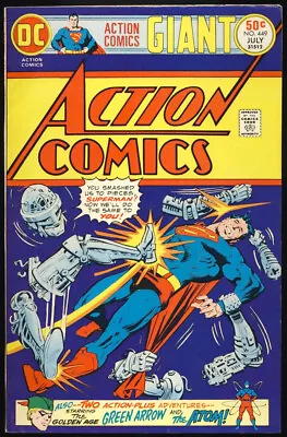 Buy ACTION COMICS #449 1975 NM- 9.2 SUPERMAN  My Best Friend Super Spy  68 PG GIANT • 20.07£