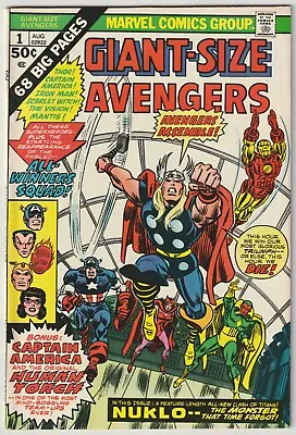 Buy Giant Size Avengers #1     (Marvel 1974)      VFN/NM • 49.95£