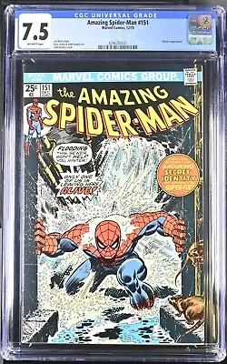 Buy Amazing Spider-man #151 Cgc 7.5 Marvel Comics December 1975 - Shocker Appearance • 94.60£