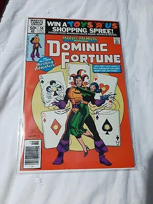 Buy Marvel Premiere #56 Newsstand 1st Appearance Of Dominic Fortune (in Colour) 1980 • 13£