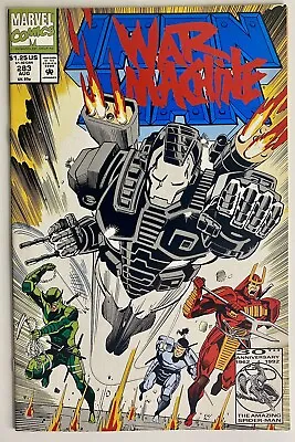 Buy Iron Man #283/ Marvel Comics 1992/ 2nd Full Appearance Of WAR MACHINE • 3.93£