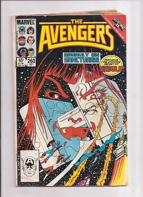 Buy Marvel Comics The Avengers #260 G/VG • 1.84£