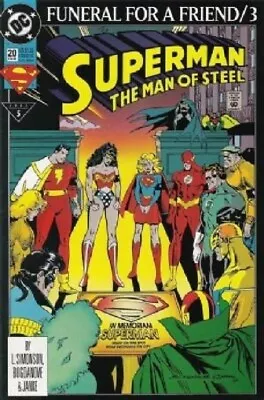 Buy Superman: Man Of Steel (Vol 1) #  20 (VryFn Minus-) (VFN-) DC Comics AMERICAN • 8.98£