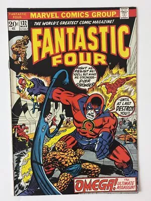 Buy Fantastic Four #132 (1972) 1st Full App. Omega The Ultimate Alpha, Medusa Joi... • 11.91£