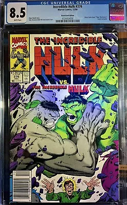 Buy Incredible Hulk #376D CGC 8.5 1990 • 47.97£