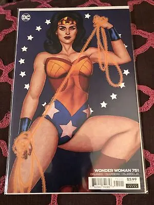 Buy Wonder Woman #751 Jenny Frison Variant 2020 DC Comics High Grade Unread • 6£