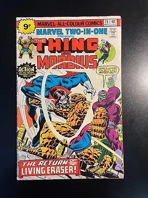 Buy Marvel Comics Two In One The Thing And Morbius  15 May 1976 • 4£