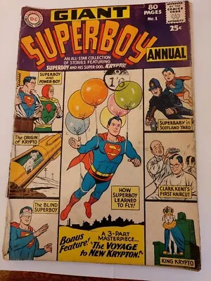 Buy Giant Superboy 1 Silver Age • 20£
