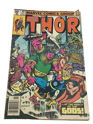 Buy Marvel Comics Group The Mighty Thor # 301 At The Mercy Of The Gods #301 1980 • 4.79£