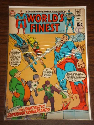 Buy Worlds Finest #190 Fn- (5.5) Dc Comics Batman Superman • 5.99£
