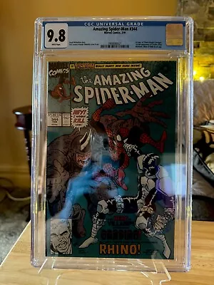 Buy Amazing Spider-Man #344 Comic Books Cgc 9.8 • 159.86£