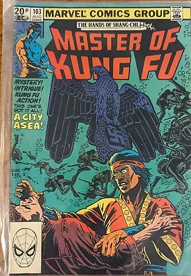 Buy Masters Of Kung Fu (the Hands Of Shang -chi ) Volume : 1  Number : 103 August 19 • 5£