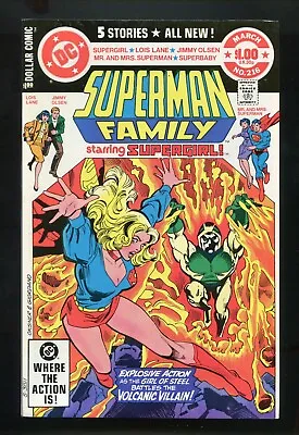 Buy Superman Family #216 - Nice Supergirl Cover - Batman / Robin Cameos -  - 1982 • 15.77£