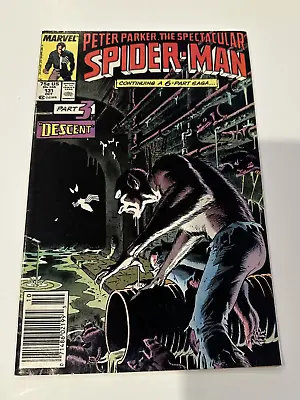 Buy Marvel Comics Spectacular Spider Man #131 Part 3 Descent • 3.93£