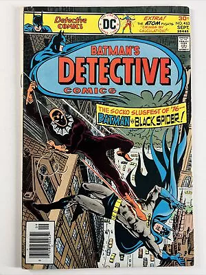 Buy Detective Comics #463 (1976) 1st Black Spider ~ 1st Calculator ~ DC Comics • 15.88£