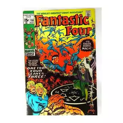 Buy Fantastic Four (1961 Series) #110 In Fine Minus Condition. Marvel Comics [w' • 138.82£