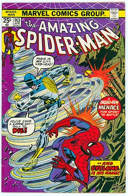 Buy Amazing Spider-Man #143 (1975) ⭑ Bronze Age ⭑ 1st Appearance Of The Cyclone! • 33.97£
