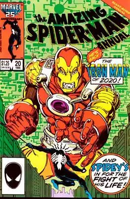 Buy Amazing Spider-Man (1963) ANNUAL #  20 (5.0-VGF) Iron Man 2020 1986 • 9£