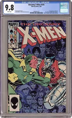 Buy Uncanny X-Men #191 CGC 9.8 1985 1993857022 • 183.89£