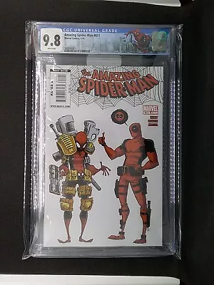 Buy Amazing Spider Man #611 CGC 9.8 Skottie Young Deadpool Cover Custom NYC Label  • 104.40£