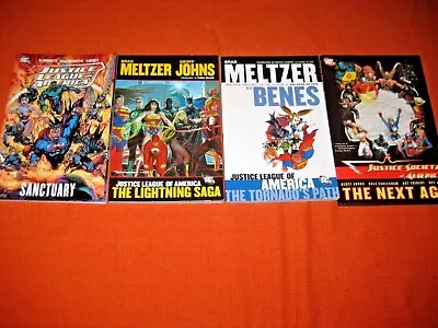 Buy Justice League Of America 1-12 17-21 Jsa 1-6 Vol 1 2 Volume Hb Tpb Graphic Novel • 80£