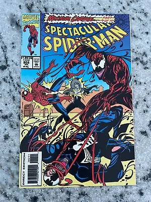Buy Spectacular Spider-Man #202 NM 1st Print Marvel Comic Book Carnage Part 9 4 J882 • 8.28£