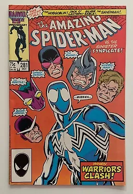 Buy Amazing Spider-man #281 (Marvel 1986) VF- Copper Age Issue • 16.95£