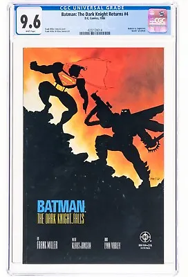 Buy 🔥 Batman: The Dark Knight Returns #4 1st Print CGC 9.6 HIGH GRADE DC Comic KEY • 77.28£