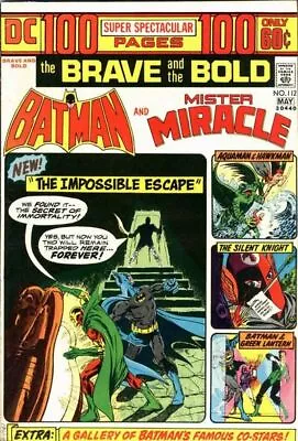 Buy DC Comics The Brave And The Bold Vol 1 #112 1974 TPB 6.0 FN • 24.51£