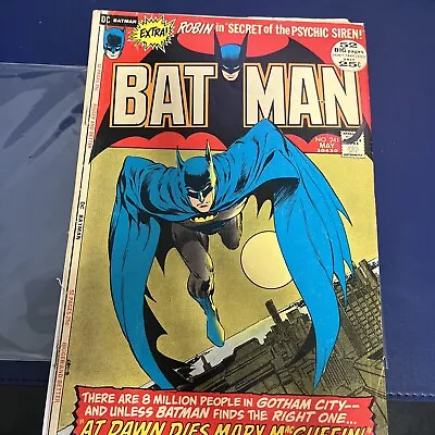 Buy Batman 241 CLASSIC Neal Adams Cover Low/mid Grade 1972 Original • 55.29£