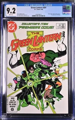 Buy 1986 Dc Comics Green Lantern 201 Green Lantern Corps 1st App Kilowog Cgc 9.2 • 63.24£