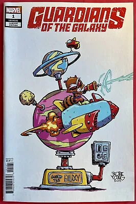 Buy Guardians Of The Galaxy #1 (2023) Skottie Young Variant Cover • 5.95£