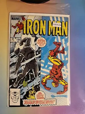 Buy Iron Man #194 Vol. 1 High Grade 1st App Marvel Comic Book Cm24-240 • 6.39£