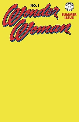 Buy Wonder Woman #1 (1942) Facsimile Edition Blank Variant (08/11/2023) • 6.50£