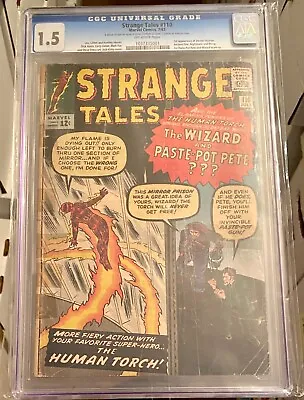 Buy Strange Tales #110 - Marvel 1963 CGC 1.5 1st Appearances Of Doctor Strange • 1,163.81£