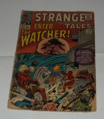 Buy STRANGE TALES # 134 MARVEL COMICS July 1965 Early KANG The CONQUEROR LAST TORCH • 7.99£
