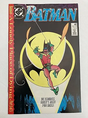 Buy Dc Comics BATMAN #442 Used Back Issue Gd/VG  Condition Modern Age Comic • 6£